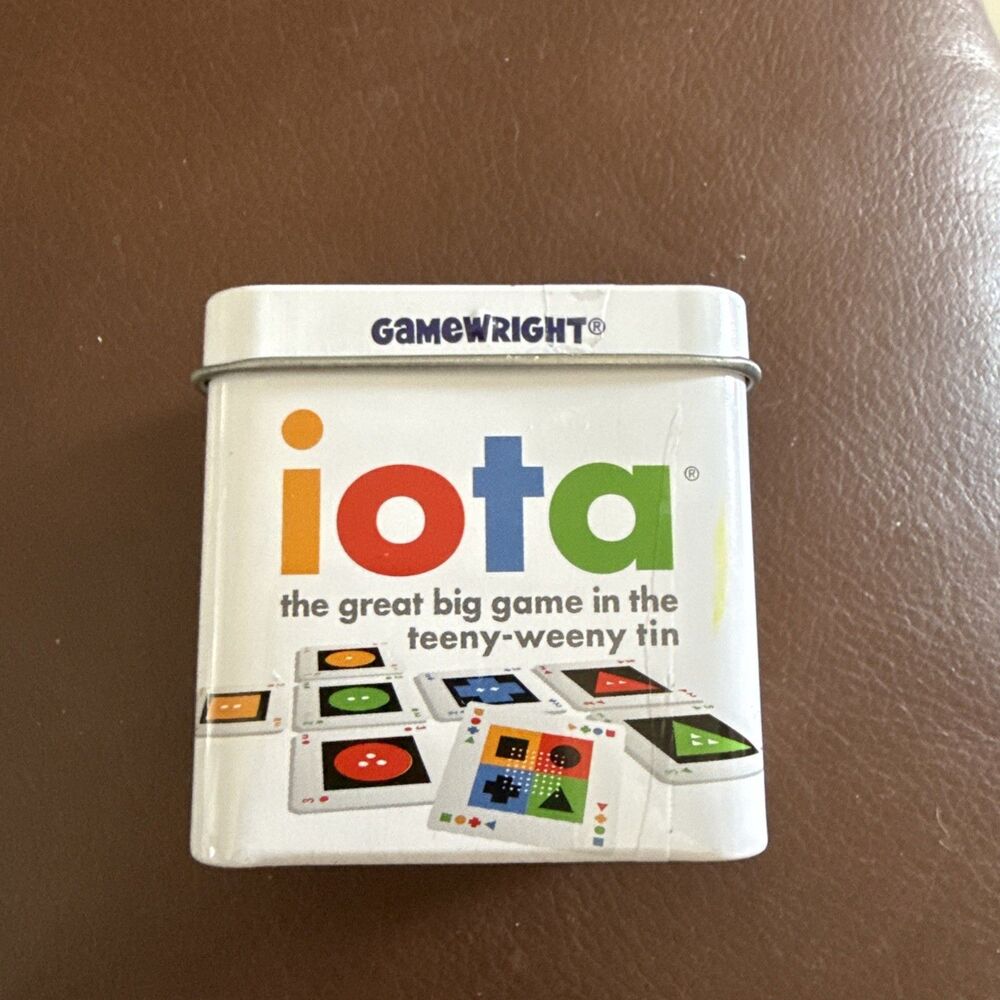 Gamewright IOTA The Great Big Game In The Teeny Weeny Tin RETIRED